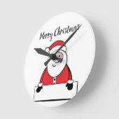 Geweldige, Geweldige, prachtige kerstman Ronde Klok (Hoek)