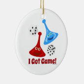 Geweldige Gezegde voor game Keramisch Ornament (Rechts)