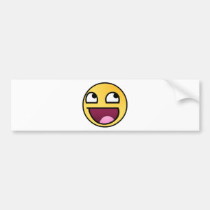 Geweldige gezicht bumpersticker