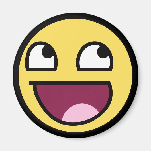 geweldige gezicht geweldige magneet (Voorkant)