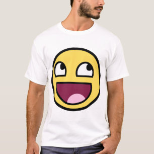 geweldige gezicht geweldige t-shirt