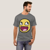 geweldige gezicht geweldige t-shirt (Voorkant volledig)