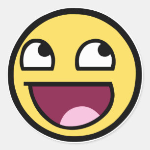 Geweldige gezicht Sticker