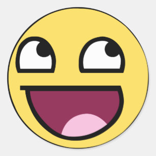 Geweldige gezicht Sticker