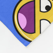 Geweldige gezichtsinternetthema fleece deken (Hoek)