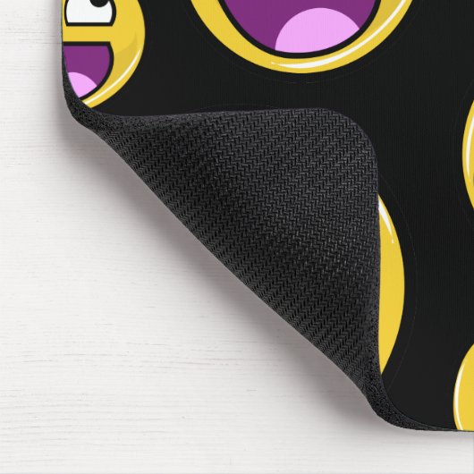 Geweldige gezichtsinternetthema muismat (Hoek)