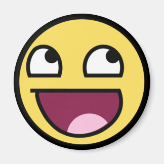 Geweldige gezichtsmagneet magneet