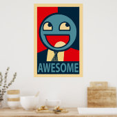 Geweldige gezichtsveld gevectoriseerd poster (Keuken)