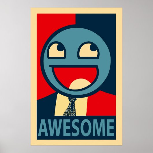 Geweldige gezichtsveld gevectoriseerd poster (Voorkant)
