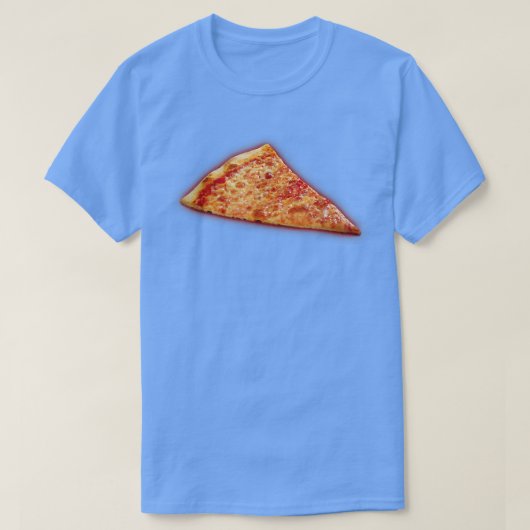 Geweldige Ggloeiende Cheese Pizza T-Shirt (Design voorkant)
