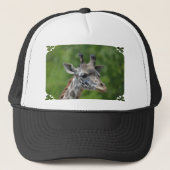 Geweldige Giraffe Trucker Pet (Voorkant)