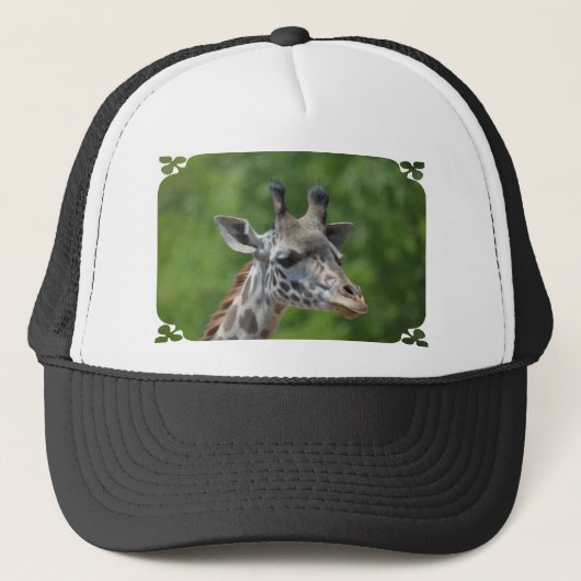 Geweldige Giraffe Trucker Pet (Voorkant)