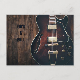 Geweldige gitaar briefkaart