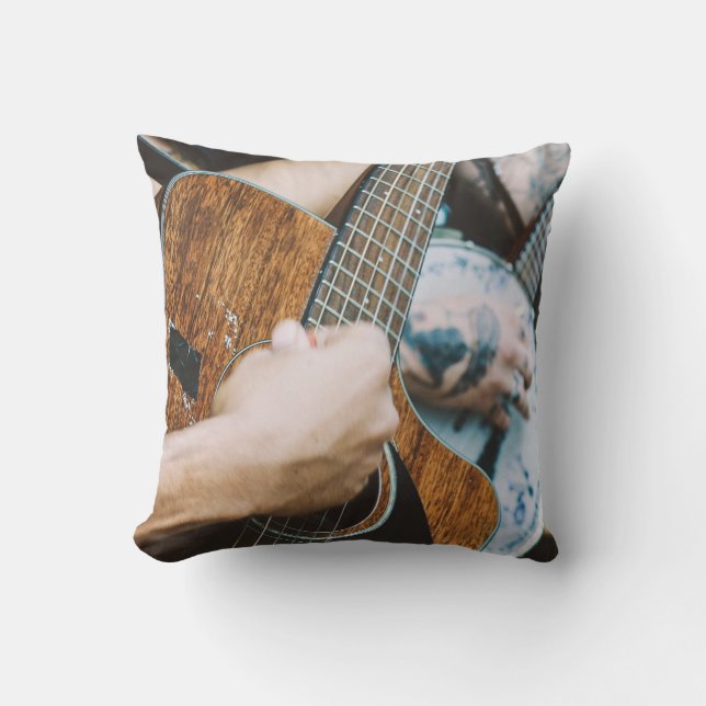 Geweldige gitaar kussen (Voorkant)