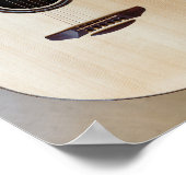 Geweldige gitaar poster (Hoek)