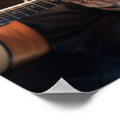Geweldige gitaar poster (Hoek)