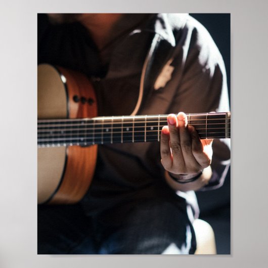 Geweldige gitaar poster (Voorkant)