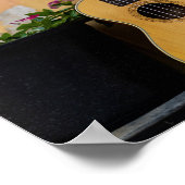 Geweldige gitaar poster (Hoek)
