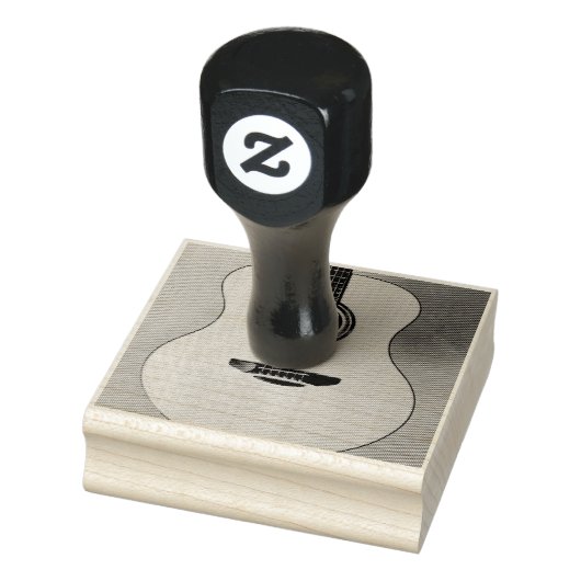 Geweldige gitaar rubberstempel (Stempel)