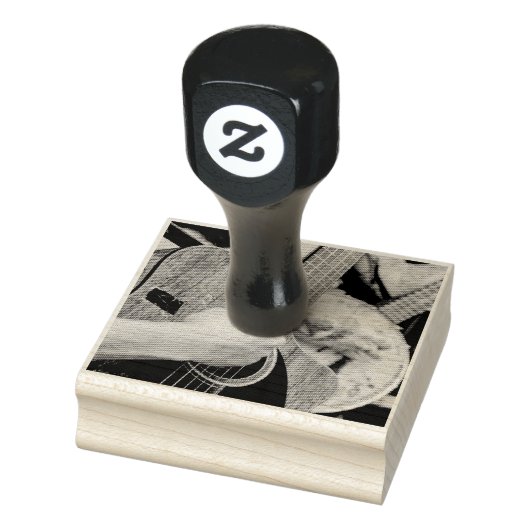 Geweldige gitaar rubberstempel (Stempel)