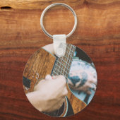 Geweldige gitaar sleutelhanger (Voorkant)