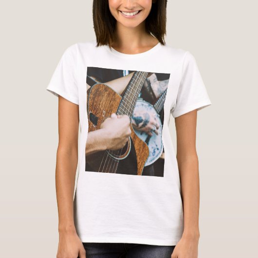 Geweldige gitaar t-shirt (Voorkant)