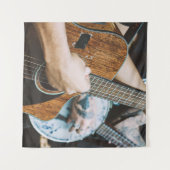 Geweldige gitaar wandkleed (Voorkant (horizontaal))