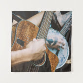 Geweldige gitaar wandkleed (Voorkant)