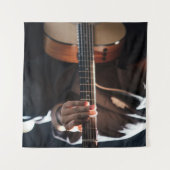 Geweldige gitaar wandkleed (Voorkant (horizontaal))