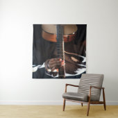 Geweldige gitaar wandkleed (In Situ (horizontaal))