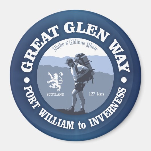 Geweldige Glen Way Magneet (Voorkant)