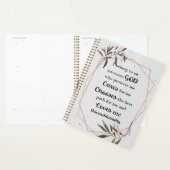 Geweldige God Inspirerend Citaat Planner (Display)