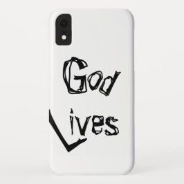 Geweldige God leeft kool Religieus Inspirerend Case-Mate iPhone Case