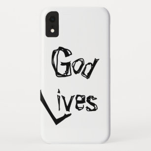 Geweldige God leeft kool Religieus Inspirerend Case-Mate iPhone Case