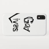 Geweldige God leeft kool Religieus Inspirerend Case-Mate iPhone Case (Achterkant (horizontaal))