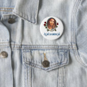 Geweldige God Ronde Button 5,7 Cm (In situ)
