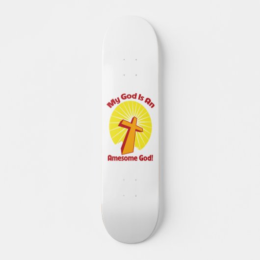 Geweldige God Skateboard (Voorkant)