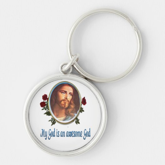Geweldige God Sleutelhanger (Voorkant)