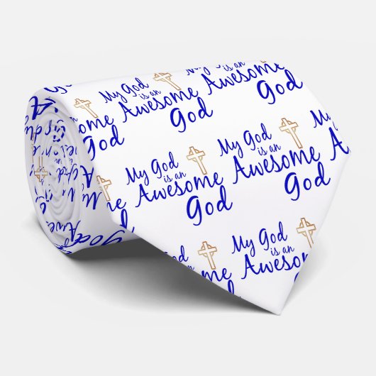 Geweldige God Stropdas (Opgerold)