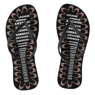 Geweldige Godinnenleger (SMALLE BANDJES) Teenslippers