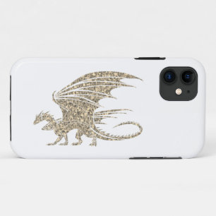 Geweldige Golden Mosaic Dragon Case-Mate iPhone Case