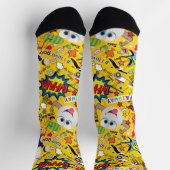Geweldige golf mix geel sokken (Top)
