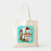 Geweldige Golf Papa   Tote Bag (Voorkant)