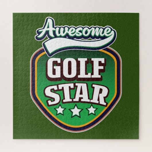 Geweldige Golf Ster Legpuzzel (Verticaal)