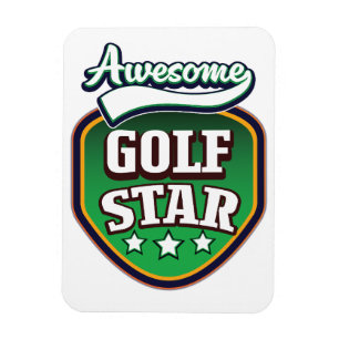 Geweldige Golf Ster  Magneet