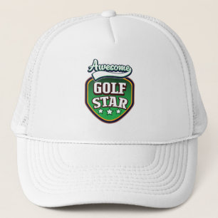 Geweldige Golf Ster Trucker Pet