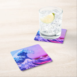 Geweldige golf van Kanagawa en Japanse kunst /Japa Kartonnen Onderzetters