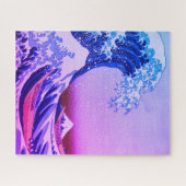 Geweldige golf van Kanagawa en Japanse kunst /Japa Legpuzzel (Horizontaal)