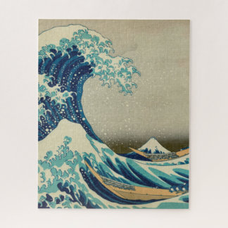 Geweldige golf van Kanagawa en Japanse kunst /Japa Legpuzzel