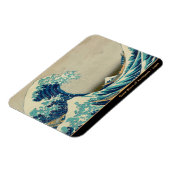 Geweldige golf van Kanagawa en Japanse kunst /Japa Magneet (Linkerzijde)